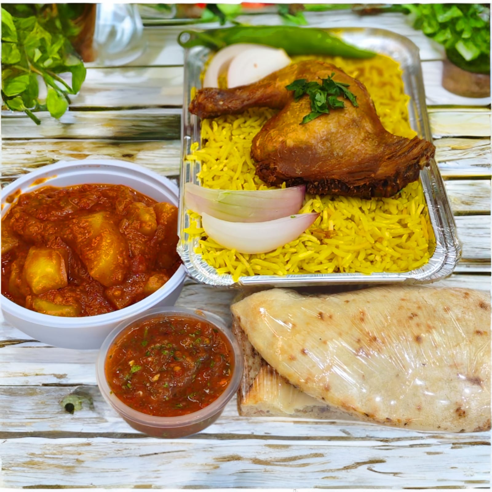 وجبه ربع دجاج 